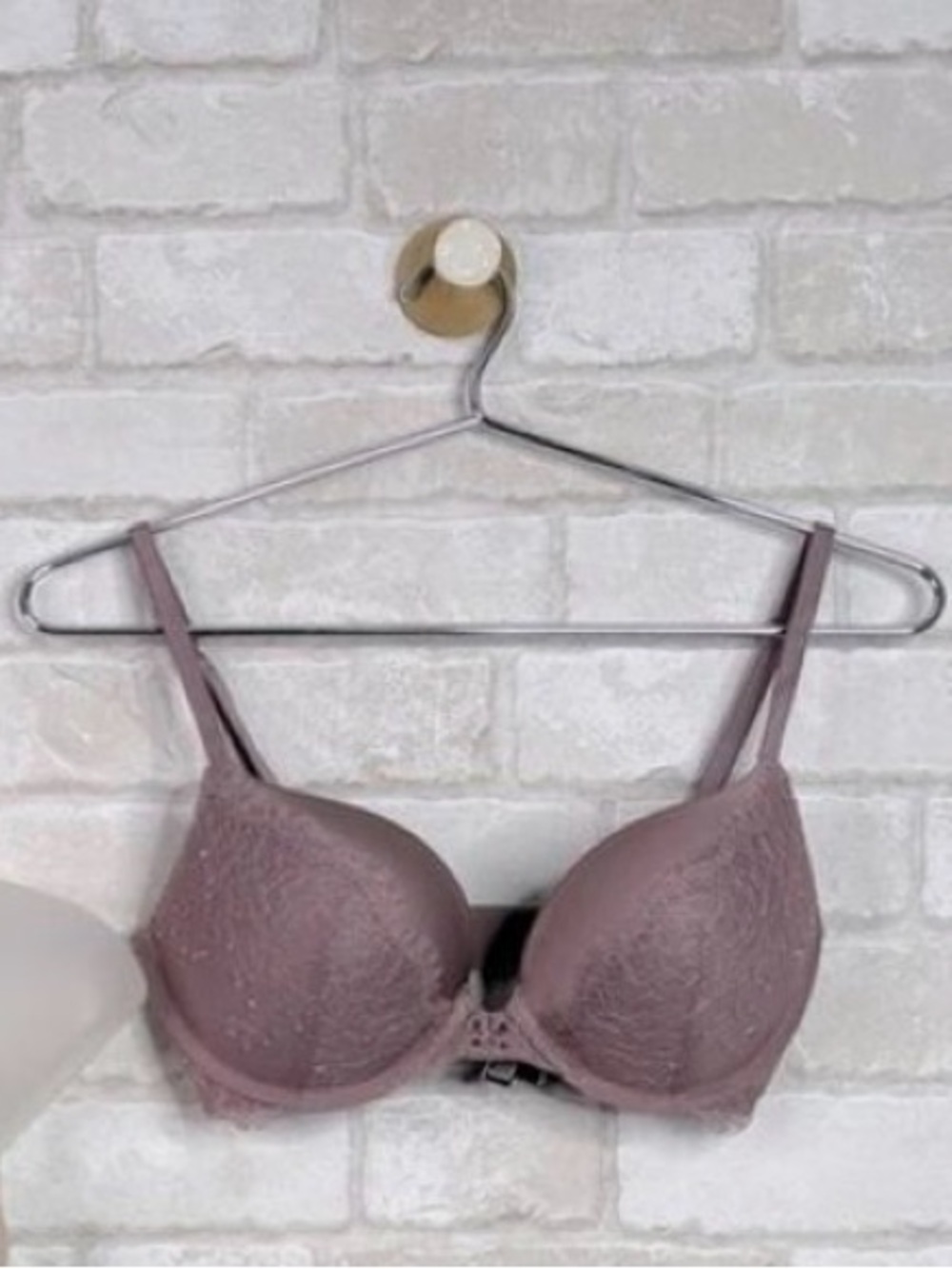 Victoria’s Secret Dream Angel/Very Sexy Push Up Bra 32D Blush Pink